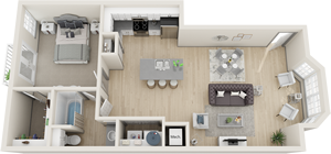 One Bedroom / One Bath*